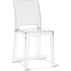 Chaise transparente Lisa