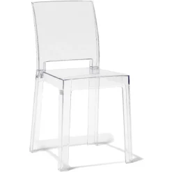 Chaise transparente Lisa