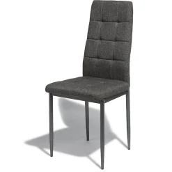 Chaise Zoé gris clair x 2