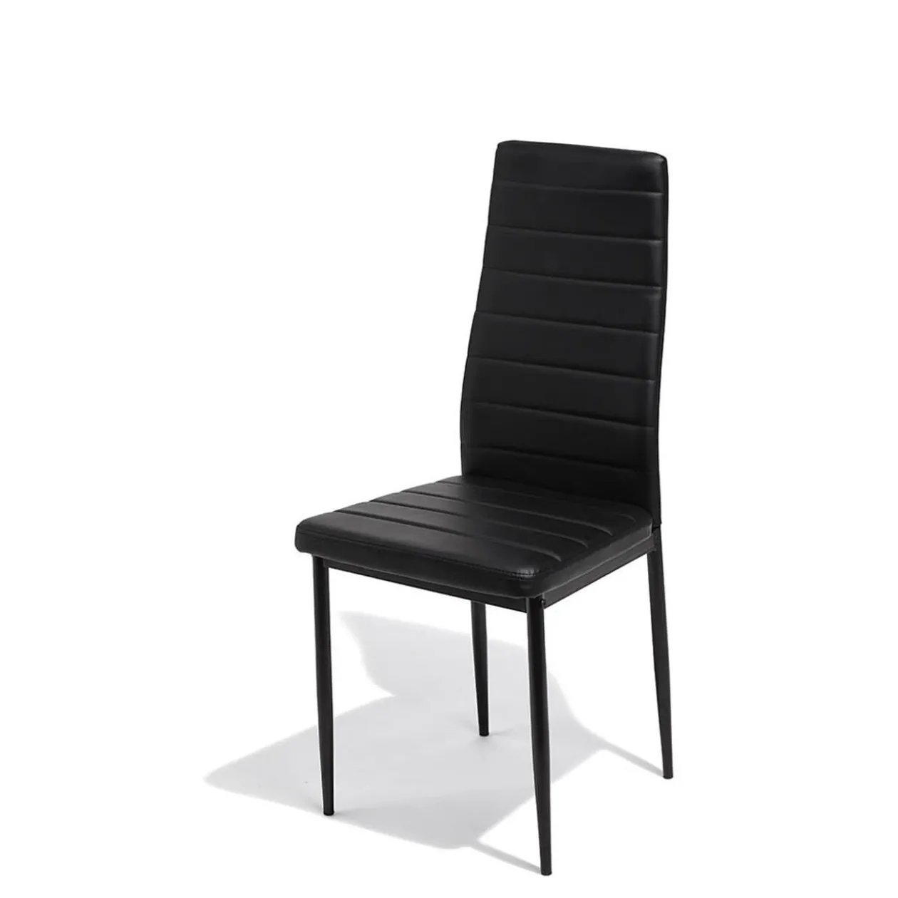 Chaises Jimmy noire x 2