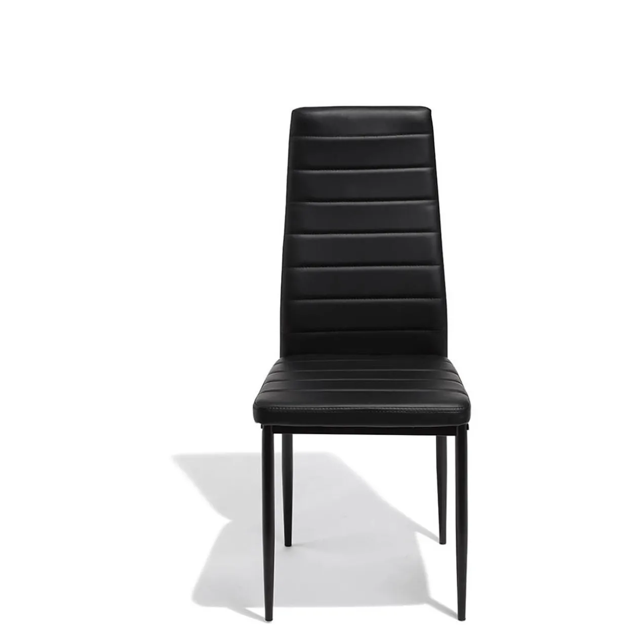 Chaises Jimmy noire x 2