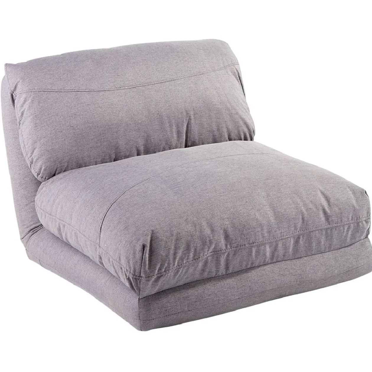 Chauffeuse 2en1 lit d'appoint gris