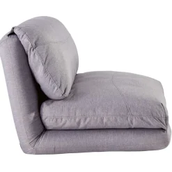 Chauffeuse 2en1 lit d'appoint gris