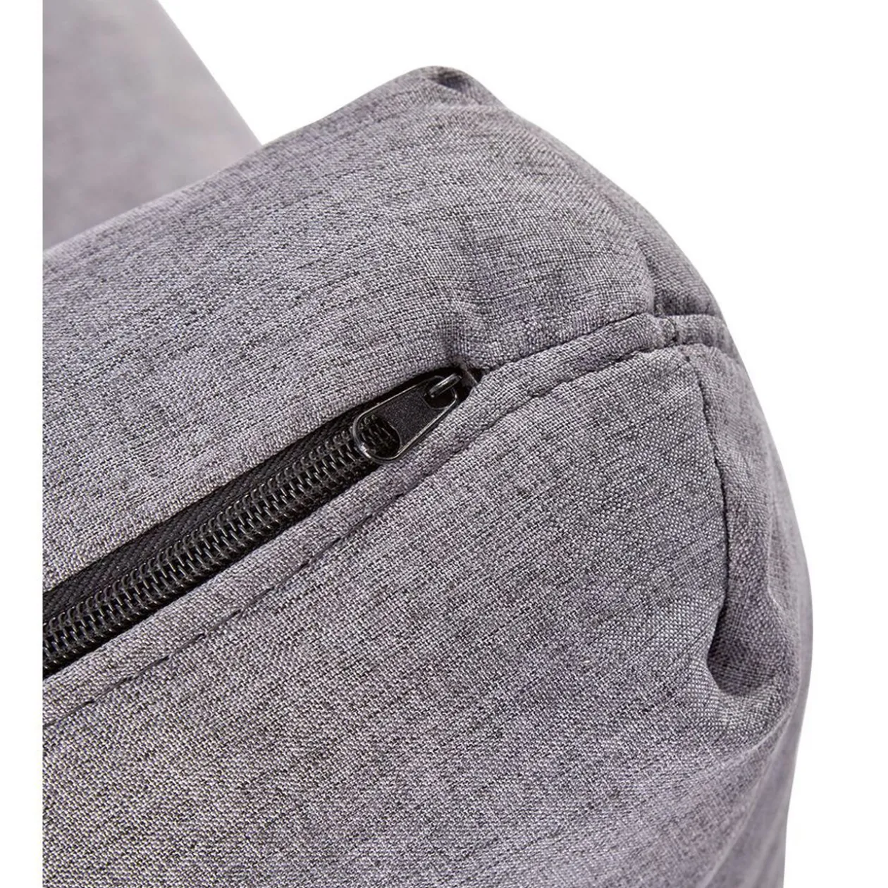 Chauffeuse 2en1 lit d'appoint gris