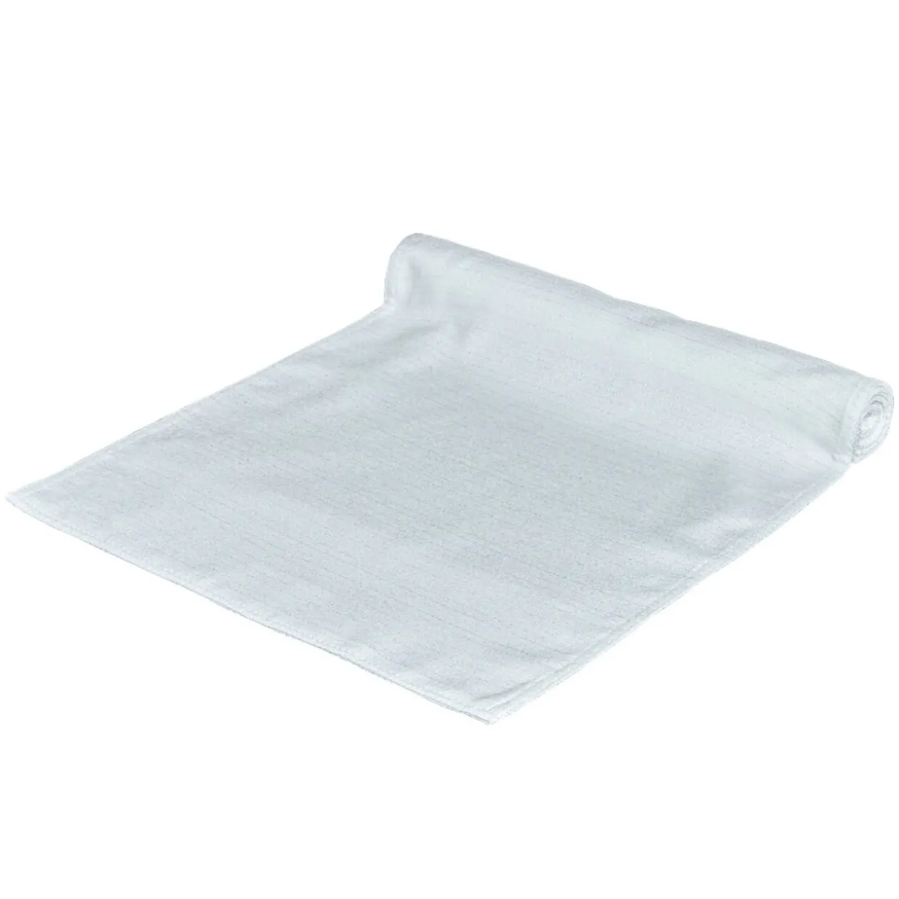 Chemin de table à paillettes argenté