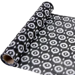 Chemin de table décor feuillage 28x400 cm