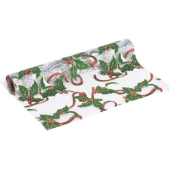 Chemin de table effet organza 28x400cm