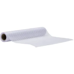 Chemin de table en nylon organza blanc iridescent pailleté