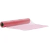 Chemin de table en nylon organza rouge