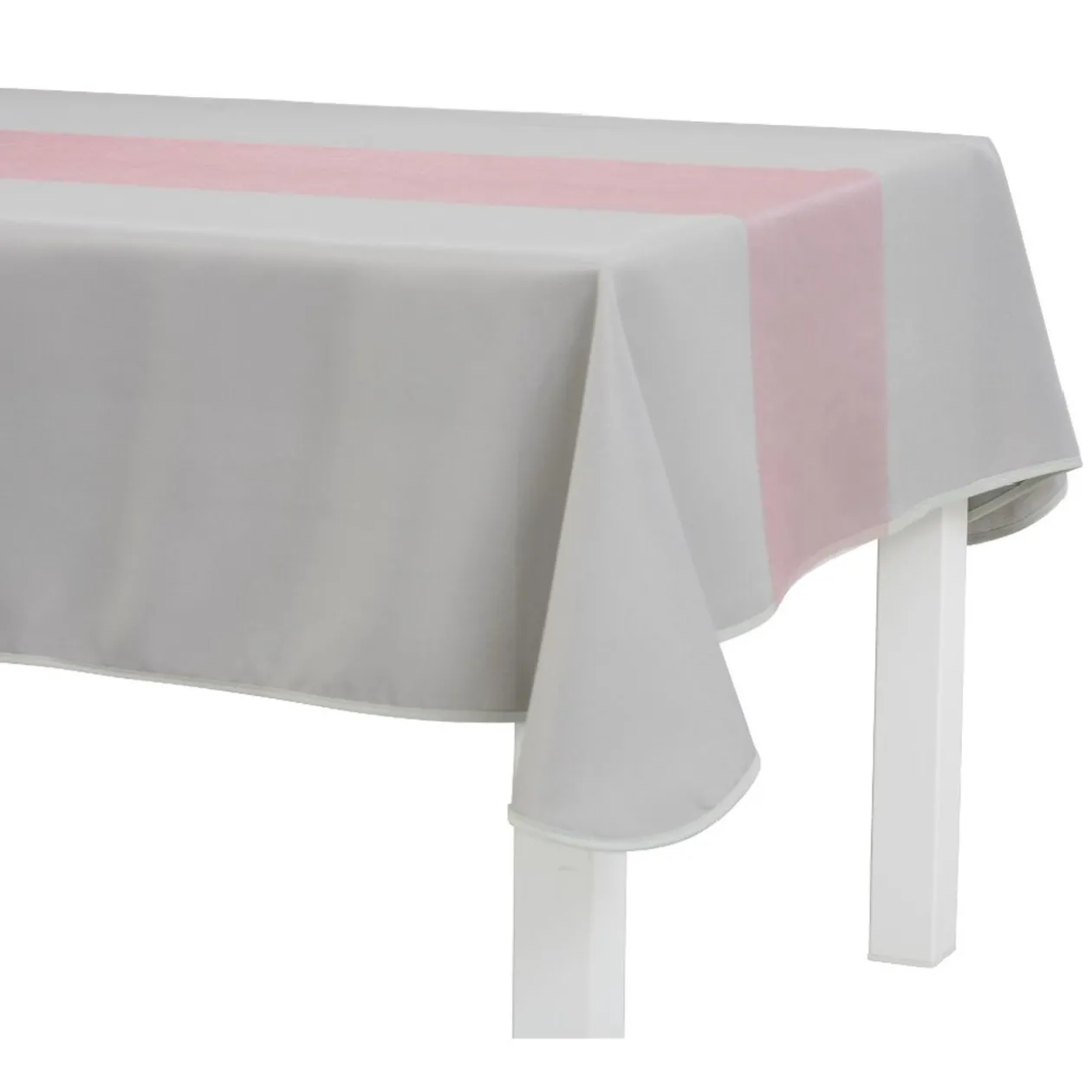Chemin de table en nylon organza rouge