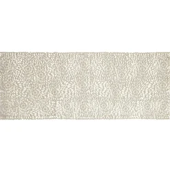 Chemin de table Noël PVC doré