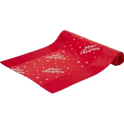 Chemin de table Organza Noël 180x33 cm