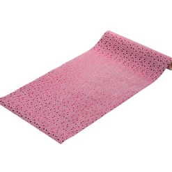 Chemin de table rouge motifs étoiles