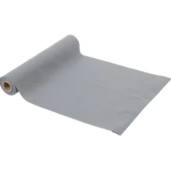 Chemin de table uni gris