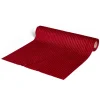 Chemin de table velours cotelé rouge 3m