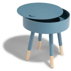 Chevet coffre Céleste bleu orage