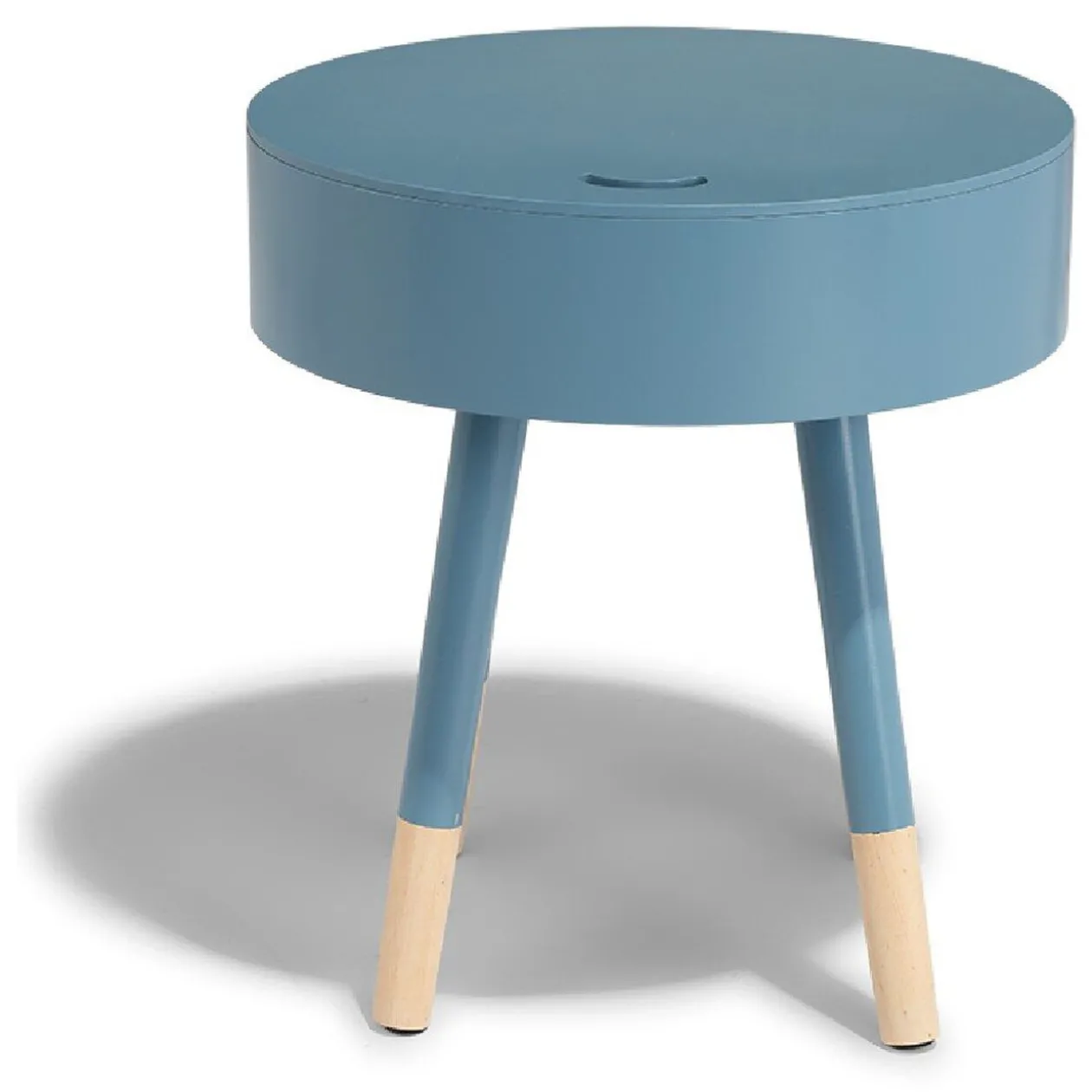 Chevet coffre Céleste bleu orage