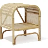 Chevet Malang rotin naturel - L40xP35xH45 cm