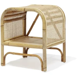 Chevet Malang rotin naturel - L40xP35xH45 cm