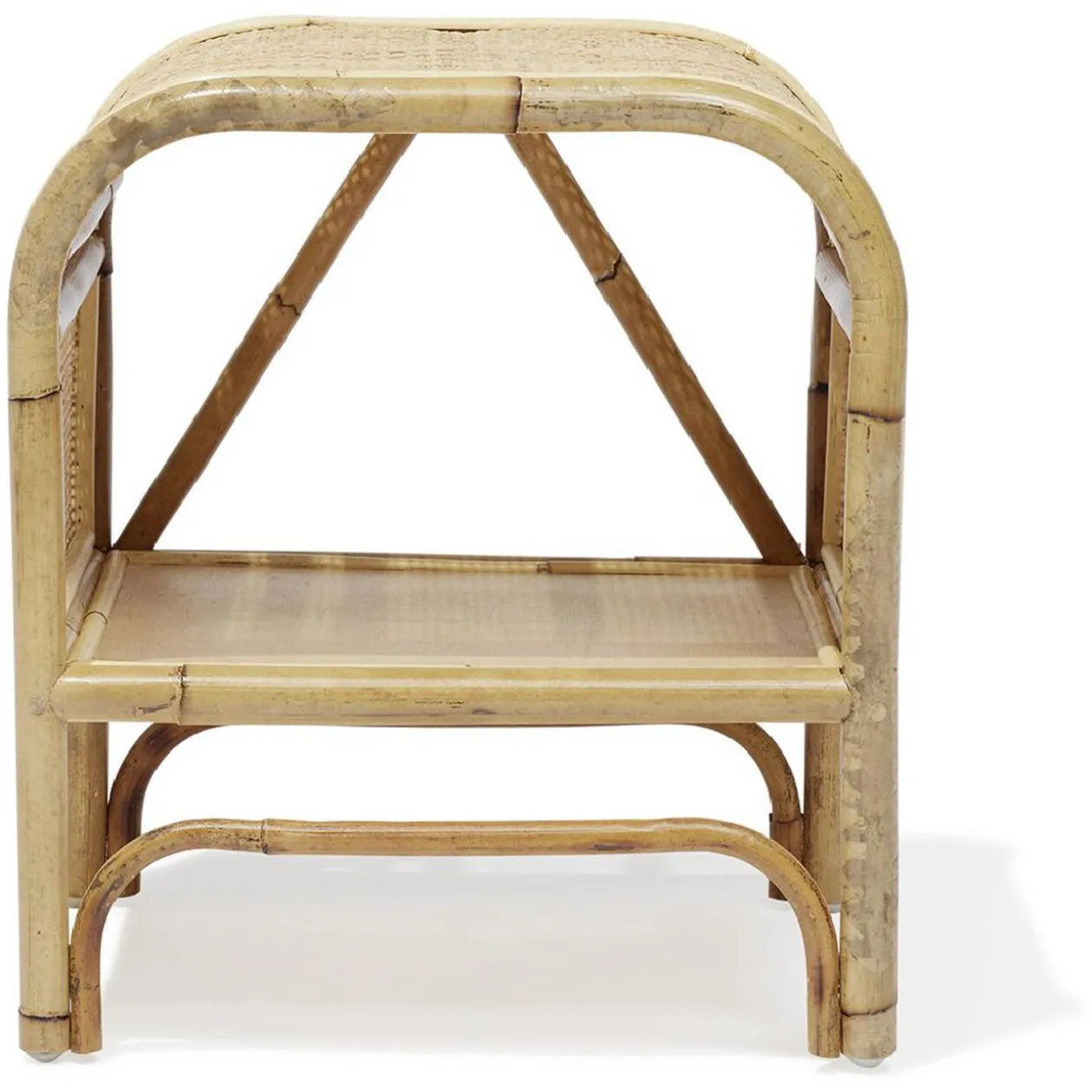 Chevet Malang rotin naturel - L40xP35xH45 cm