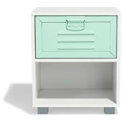 Chevet Noé blanc et vert d’eau