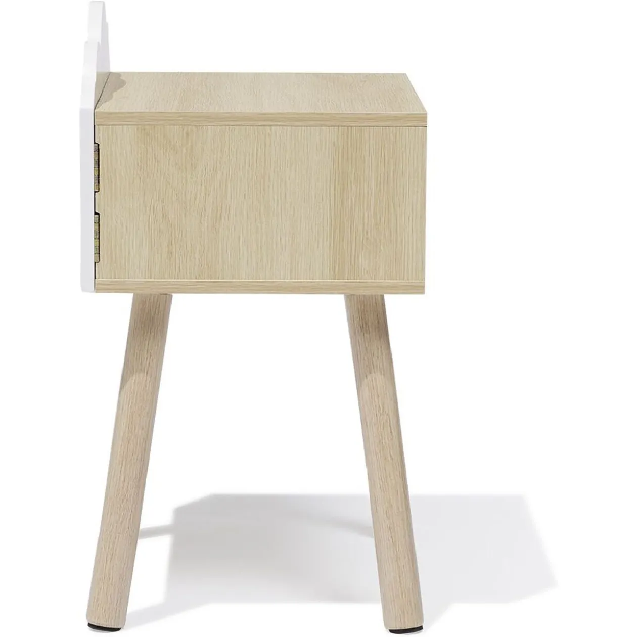 Chevet Nuage MDF et pin blanc - L34xP30xH54 cm