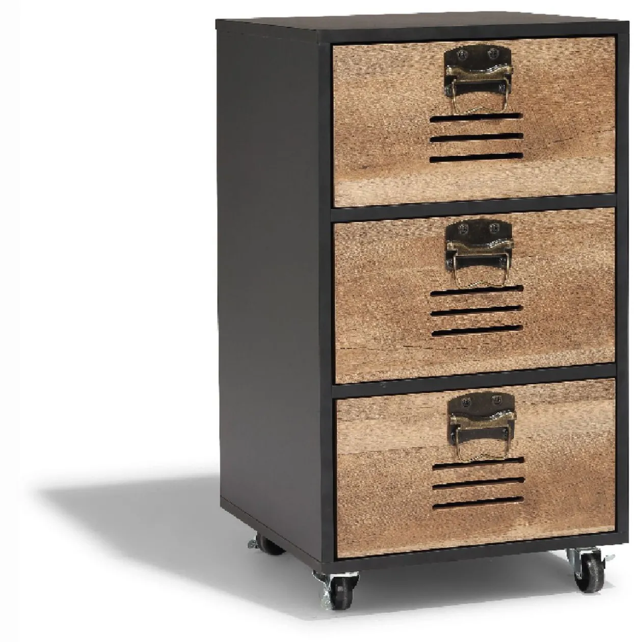 Chiffonnier Apollo noir et miel