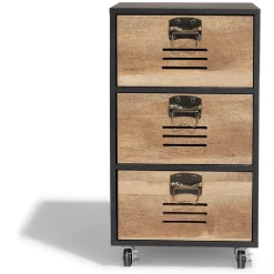 Chiffonnier Apollo noir et miel