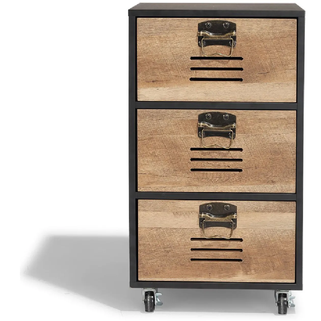 Chiffonnier Apollo noir et miel