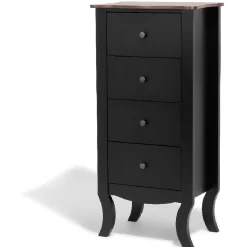 Chiffonnier Birmingham noir et miel