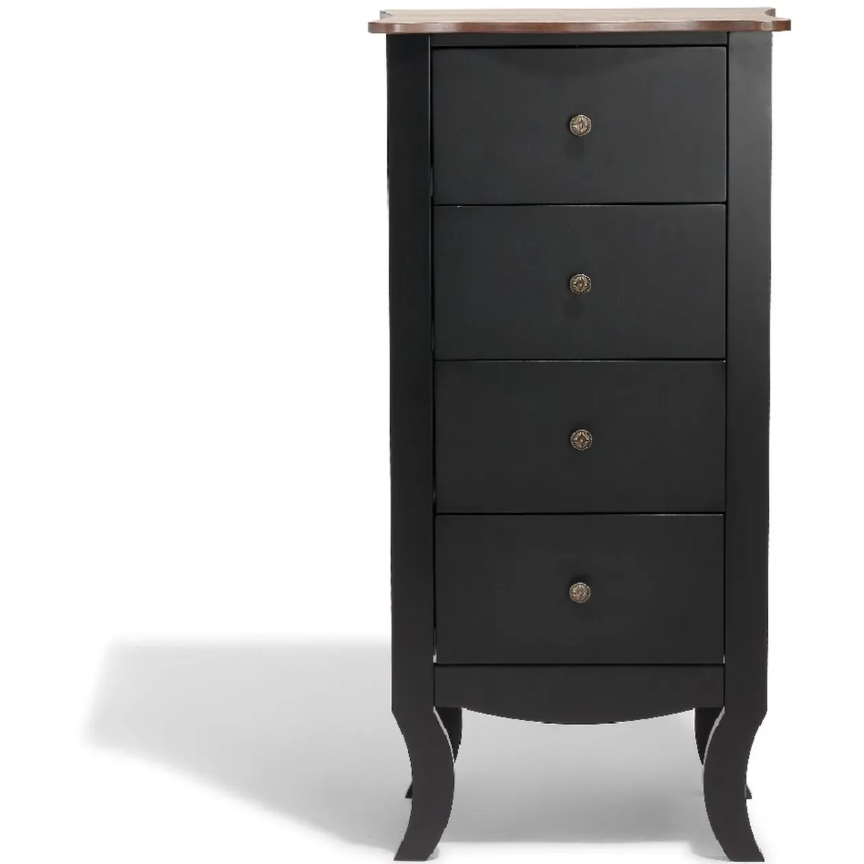 Chiffonnier Birmingham noir et miel