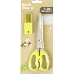 Ciseau éminceur à herbes + pinceau