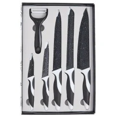 Coffret de 5 couteaux et 1 éplucheur