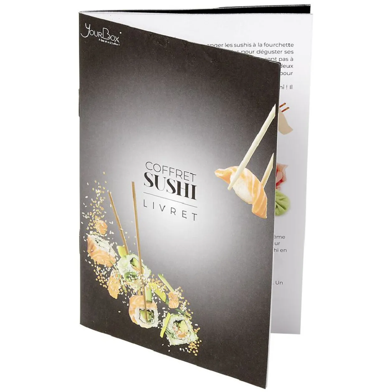 Coffret préparation sushi en bambou