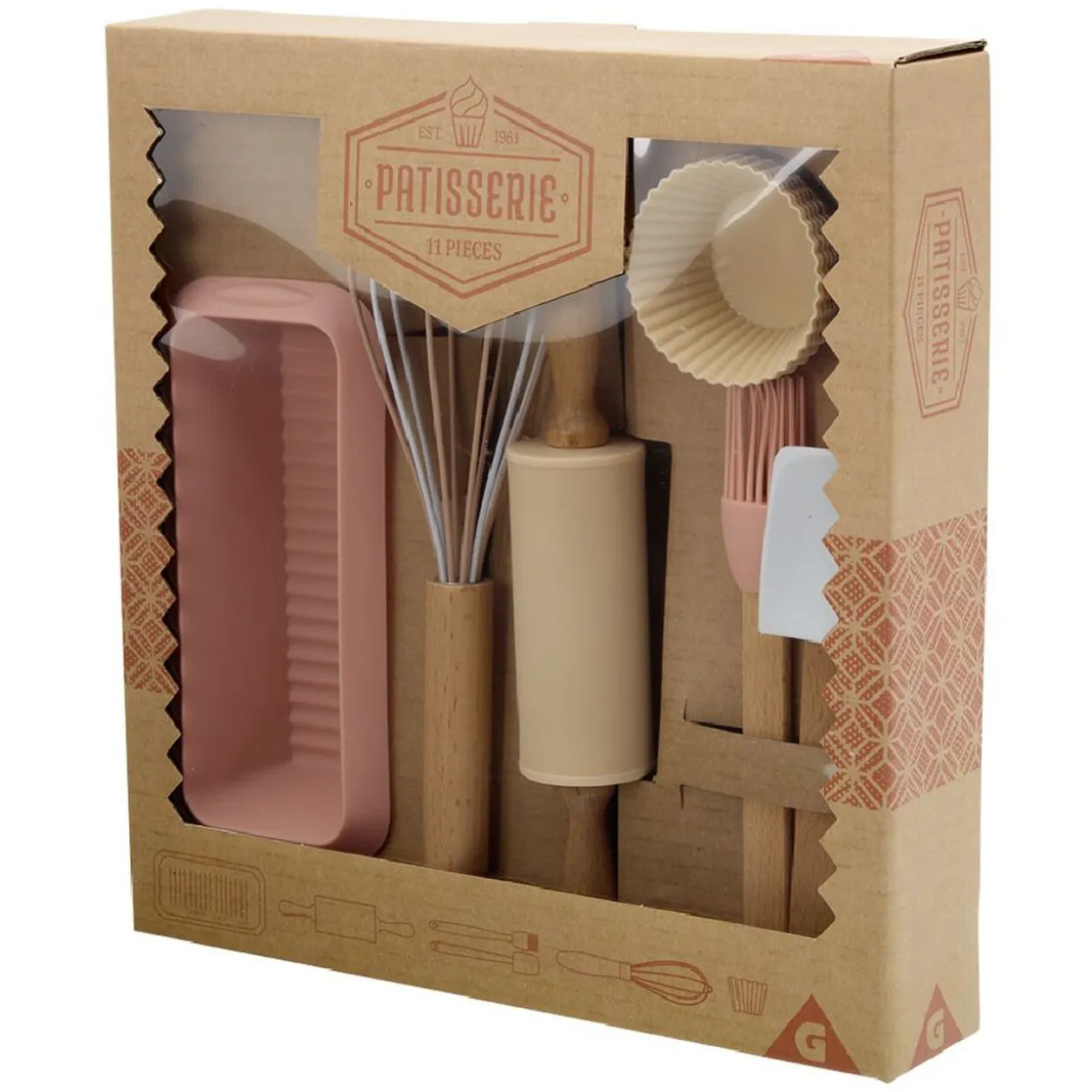 Coffret pâtisserie en bois pour enfant