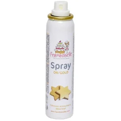 Colorant alimentaire spray doré 75 ml