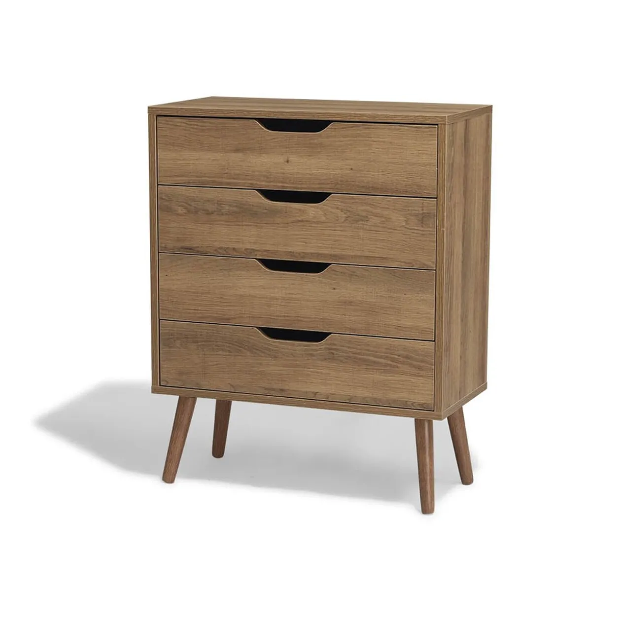 Commode Ellie naturelle 4 tiroirs