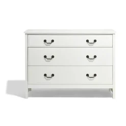Commode Mathilde blanche 3 tiroirs