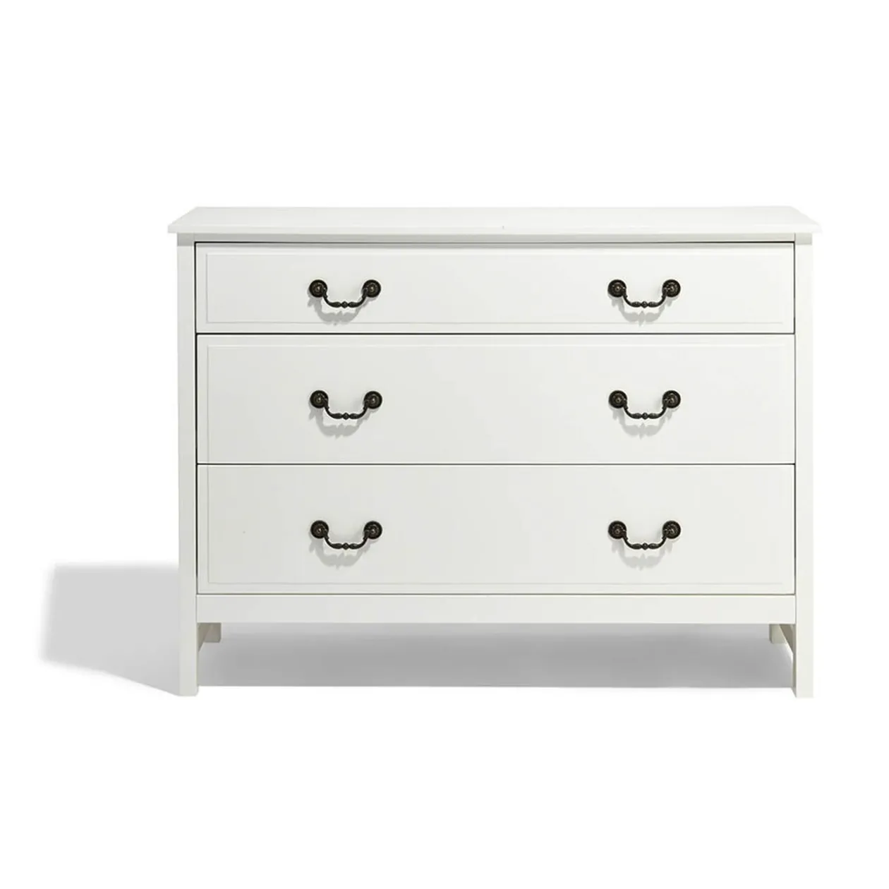 Commode Mathilde blanche 3 tiroirs