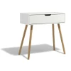 Console Bergen blanche 1 tiroir