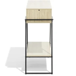 Console coiffeuse Denver 1 niche 1 étagère 83,1x32,7xH80cm