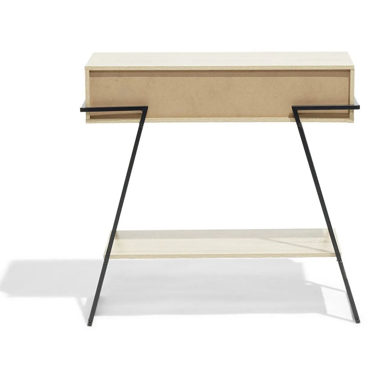 Console coiffeuse Denver 1 niche 1 étagère 83,1x32,7xH80cm