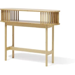 Console Gaïa bambou naturel - L100xP30xH80 cm