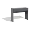 Console Luminosa gris anthracite 1 tiroir