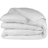 Couette chaude blanche 2 personnes plumes de canard