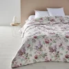 Couette imprimé roses 240x220cm polyester