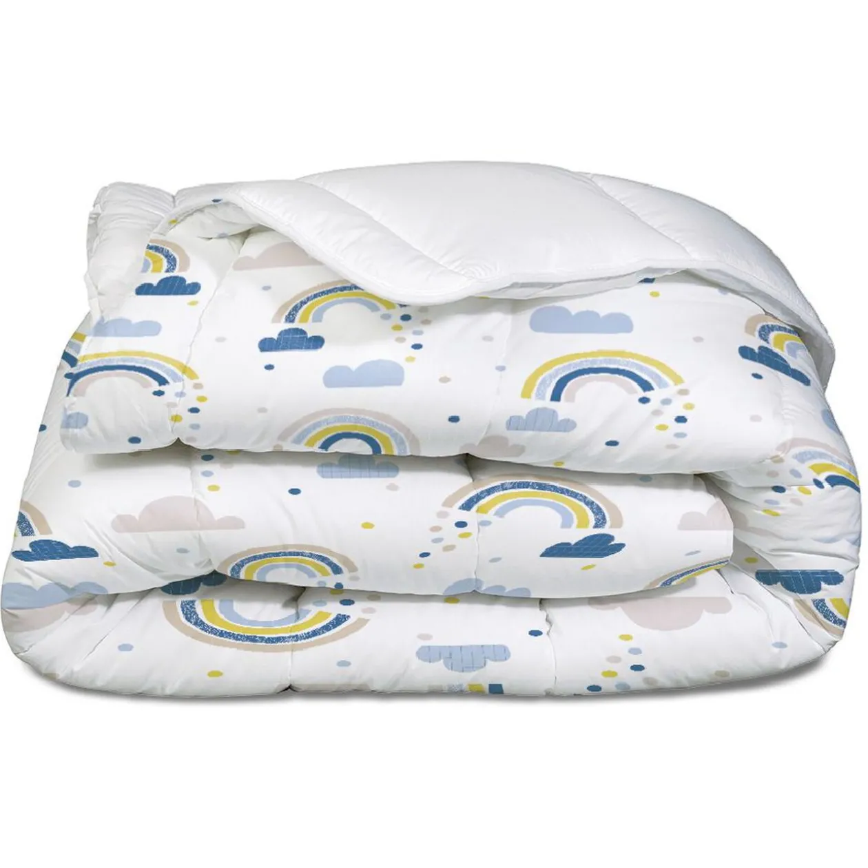 Couette imprimée 1 personne 140x200 cm légère 200 g/m²