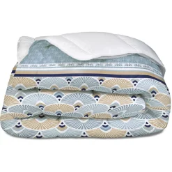 Couette imprimée 2 personnes 240x220 cm légère 200 g/m²