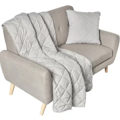 Couette magique grise 2 en 1