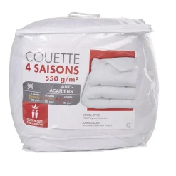 Couette pour 2 personnes 4 saisons 240x260